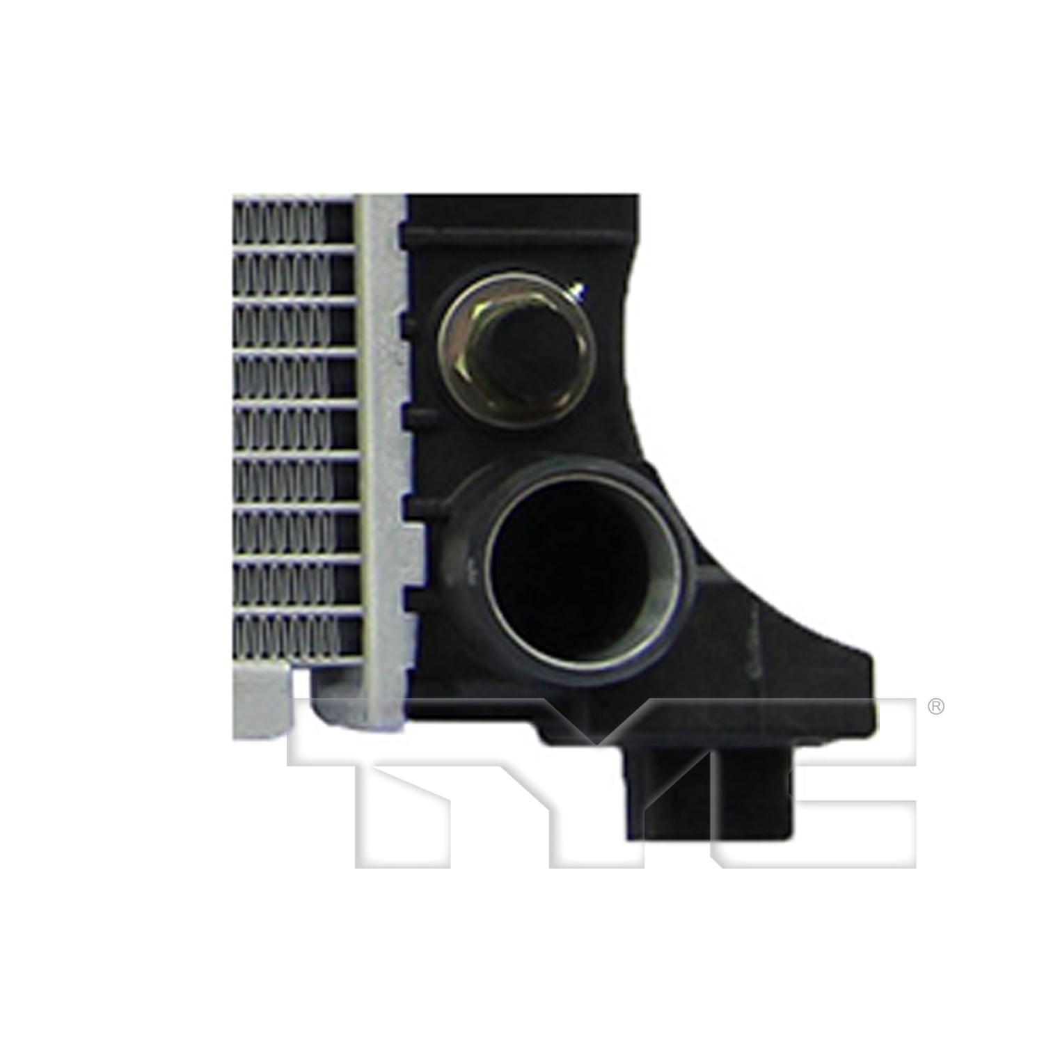 Dodge Radiator with OEM #  5104117AA TYC #  2796