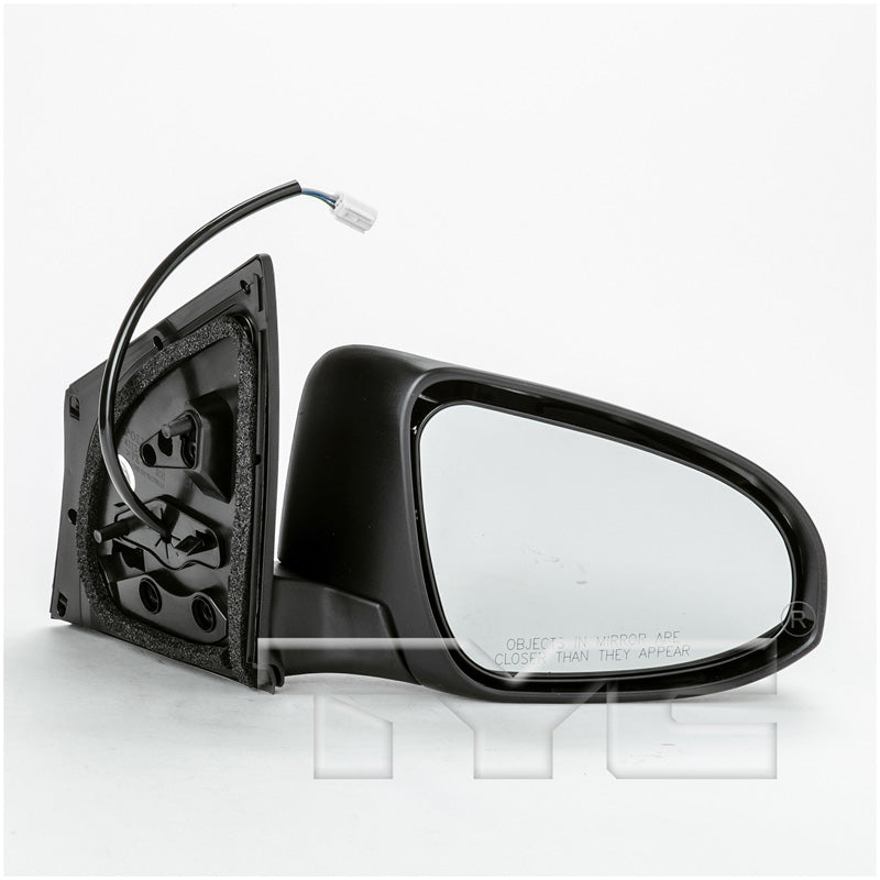 Toyota Passenger Side Mirror with OEM #  87910-02F81-C0 TYC #  5230631