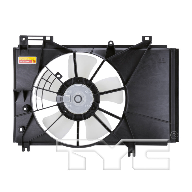 TYC Cooling Fan Assembly for Mazda 2 2011-2014 OEM # ZJ38-15-025B