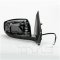 Nissan Passenger Side Mirror with OEM #  96301-3SG0B TYC #  5750431