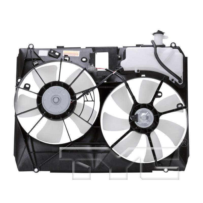 TYC Cooling Fan Assembly for Toyota Sienna 2004-2005 w Tow OEM # 16361-0A150