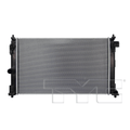 Toyota Radiator with OEM #  164000T390 TYC #  13983