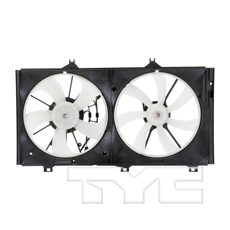 TYC Cooling Fan Assembly for Toyota Venza 2009-2015 w Tow OEM # 16361-AD020