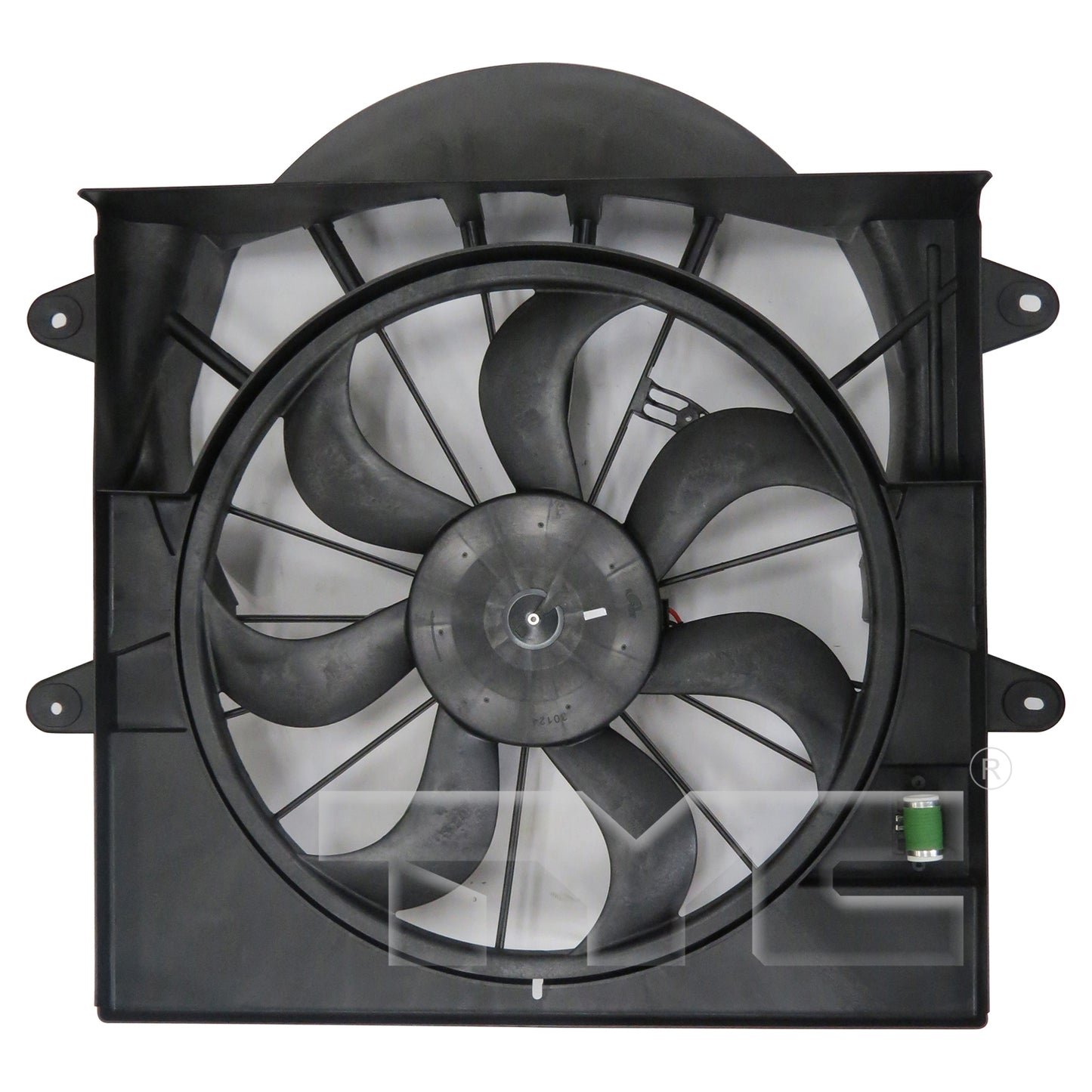 TYC Cooling Fan Assembly for Jeep Commander 2008-2010 OEM # 55037969AB