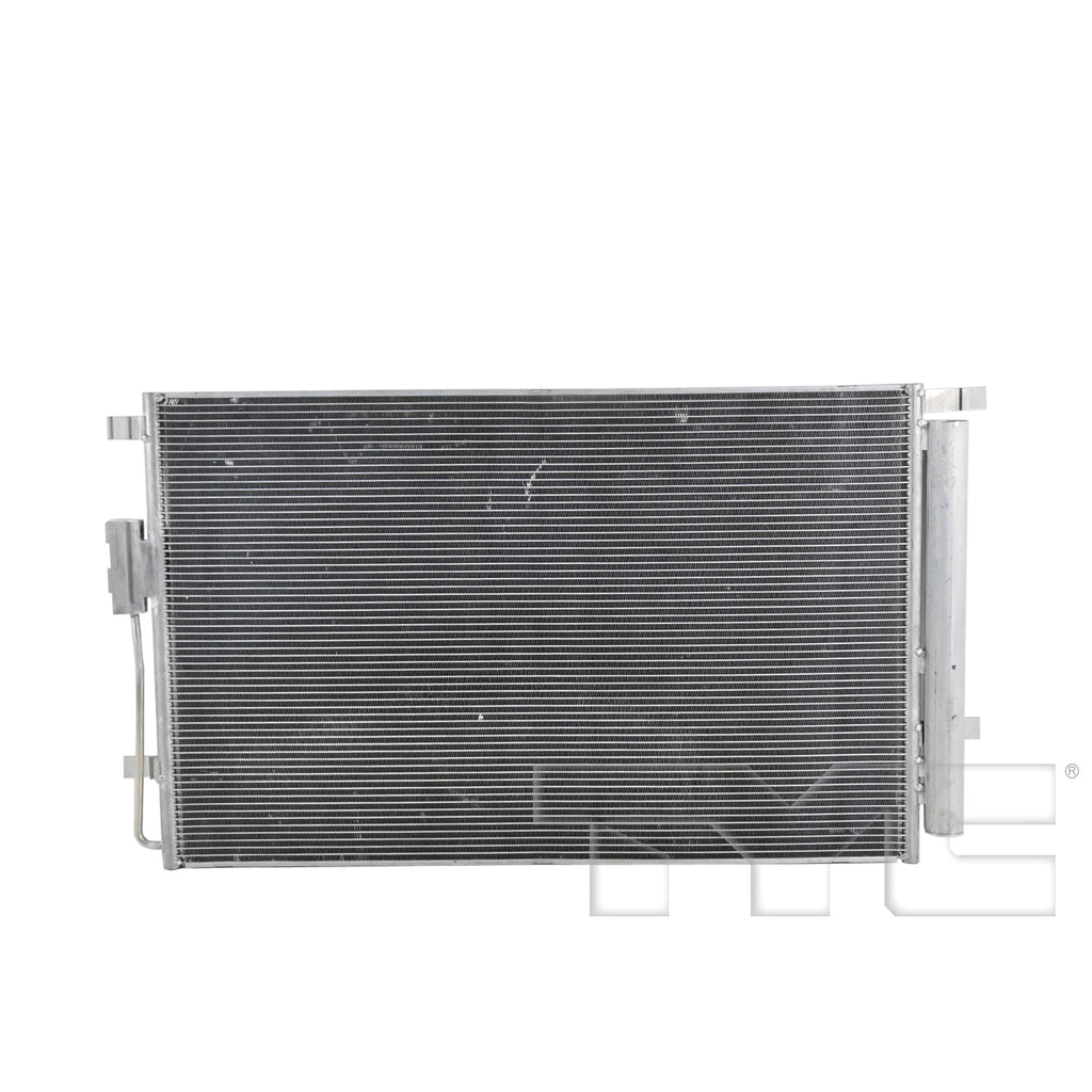 Hyundai A/C Condenser with OEM # 97606-S2500 TYC #  30142