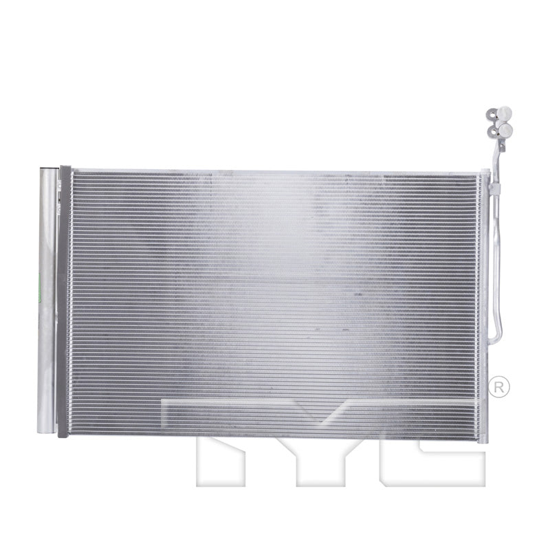 Porsche VW A/C Condenser with OEM # 7P0 820 411 B TYC #  3992