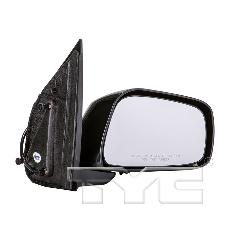 Nissan Passenger Side Mirror with OEM #  96301-EA18E TYC #  5720031