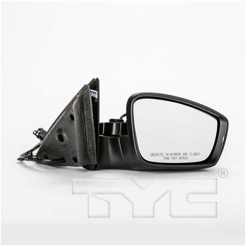 Volkswagen Passenger Side Mirror with OEM #  5C6 857 522 J TYC #  8610551