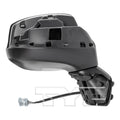 Honda Passenger Side Mirror with OEM #  76201 TR0 A11 TYC #  4720441