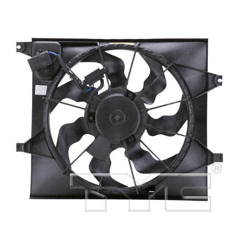 TYC Cooling Fan Assembly for Kia Soul 2010-2011 OEM # 25380-2K000