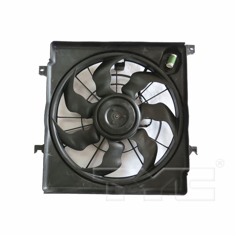 TYC Cooling Fan Assembly for Hyundai Sonata 2014 OEM # 25380-3S290
