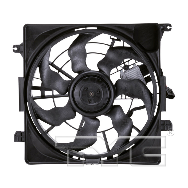 TYC Cooling Fan Assembly for Hyundai Tucson 2016-2018 OEM # 25380-D3100