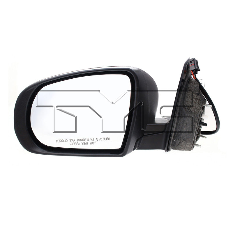 Jeep Driver Side Mirror with OEM #  68164061AD TYC #  4120842
