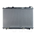 Nissan Radiator with OEM #  21460-5Z200 TYC #  2692