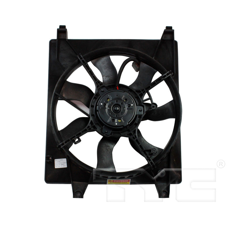 TYC Cooling Fan Assembly for Kia Sedona 2006-2010 w/o CU OEM # 25380-4D900