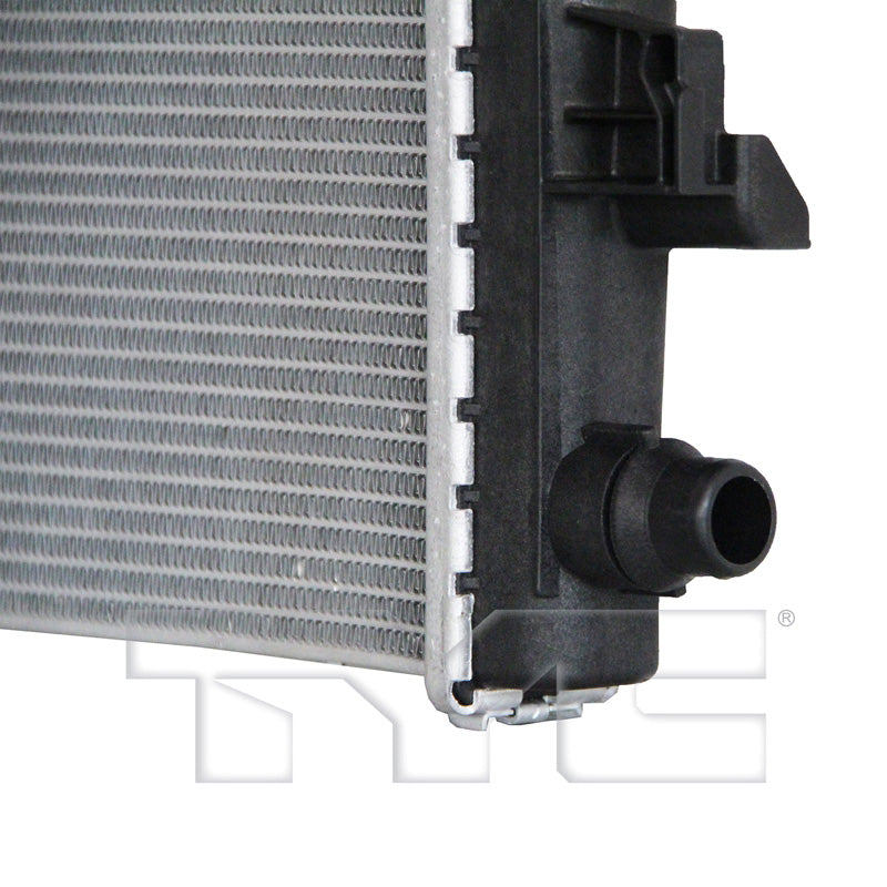 BMW Radiator with OEM #  17 11 8 666 811 TYC #  13845