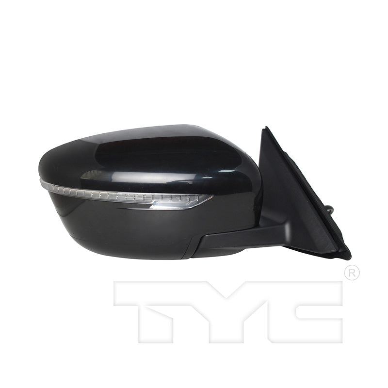 Nissan Passenger Side Mirror with OEM #  96301-4BA1A TYC #  5800141