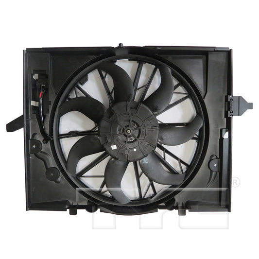 TYC Cooling Fan Assembly for BMW 530xi 2006 To 07/2005 OEM # 17 42 7 524 881