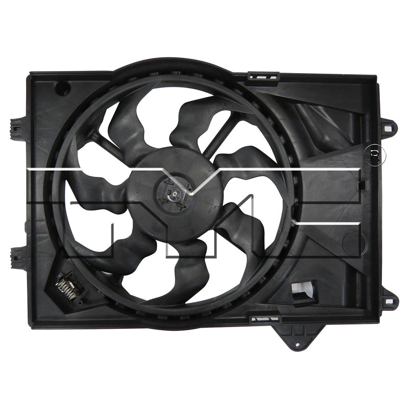 TYC Cooling Fan Assembly for Chevrolet Sonic 2014-2018 w/o A/C OEM # 42364540