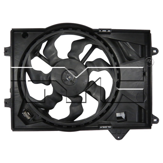 TYC Cooling Fan Assembly for Chevrolet Sonic 2014-2018 w/o A/C OEM # 42364540