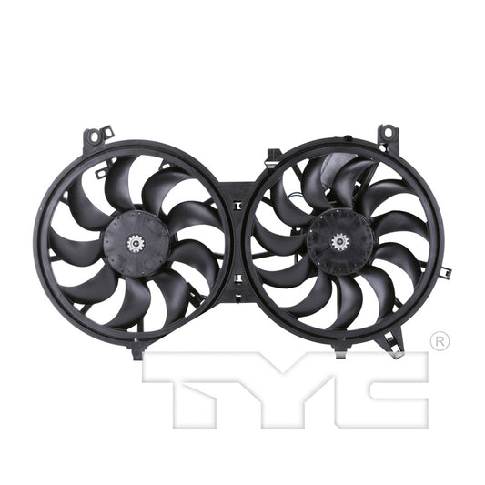 TYC Cooling Fan Assembly for INFINITI EX35 2008-2012 OEM # 21481-JK000