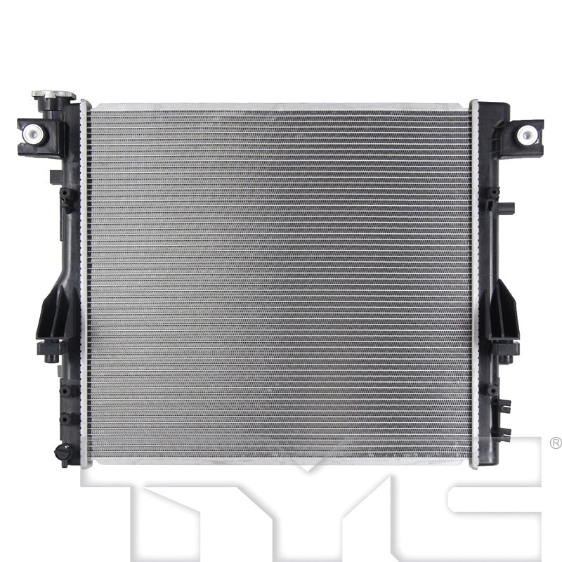 Jeep Radiator with OEM #  68143886AA TYC #  2957