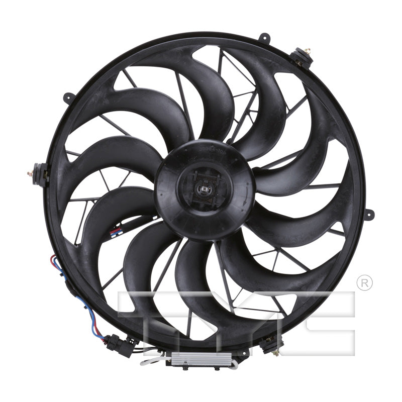TYC Cooling Fan Assembly for BMW 850CSi 1994-1995 OEM # 64 54 1 392 913