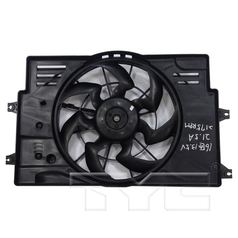 TYC Cooling Fan Assembly for Kia Forte 2020-2022 OEM # 25380-F3300