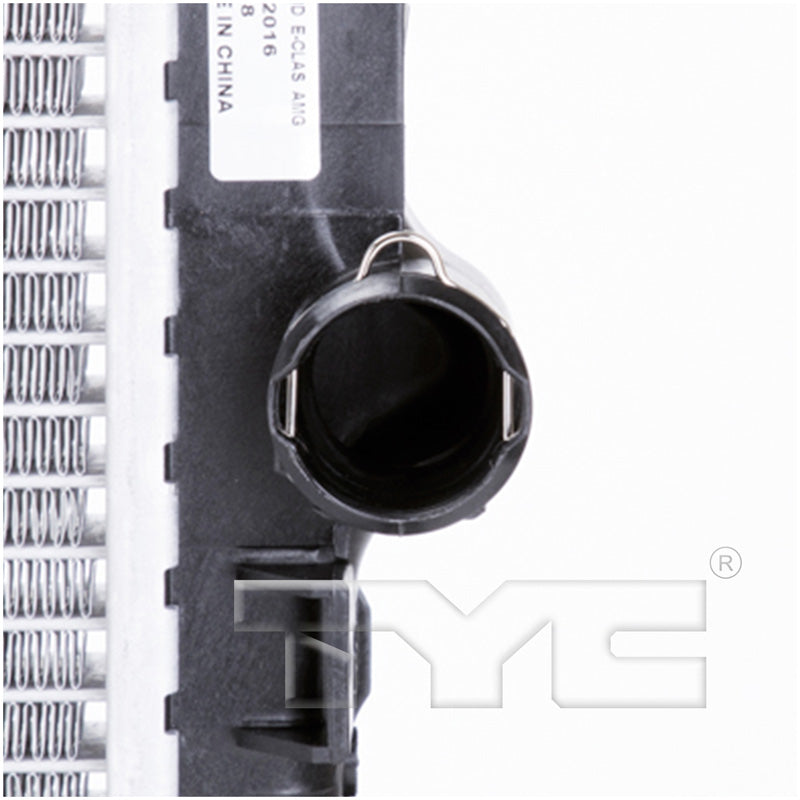 Mercedes-Benz Radiator with OEM #  197 500 00 03 TYC #  13358