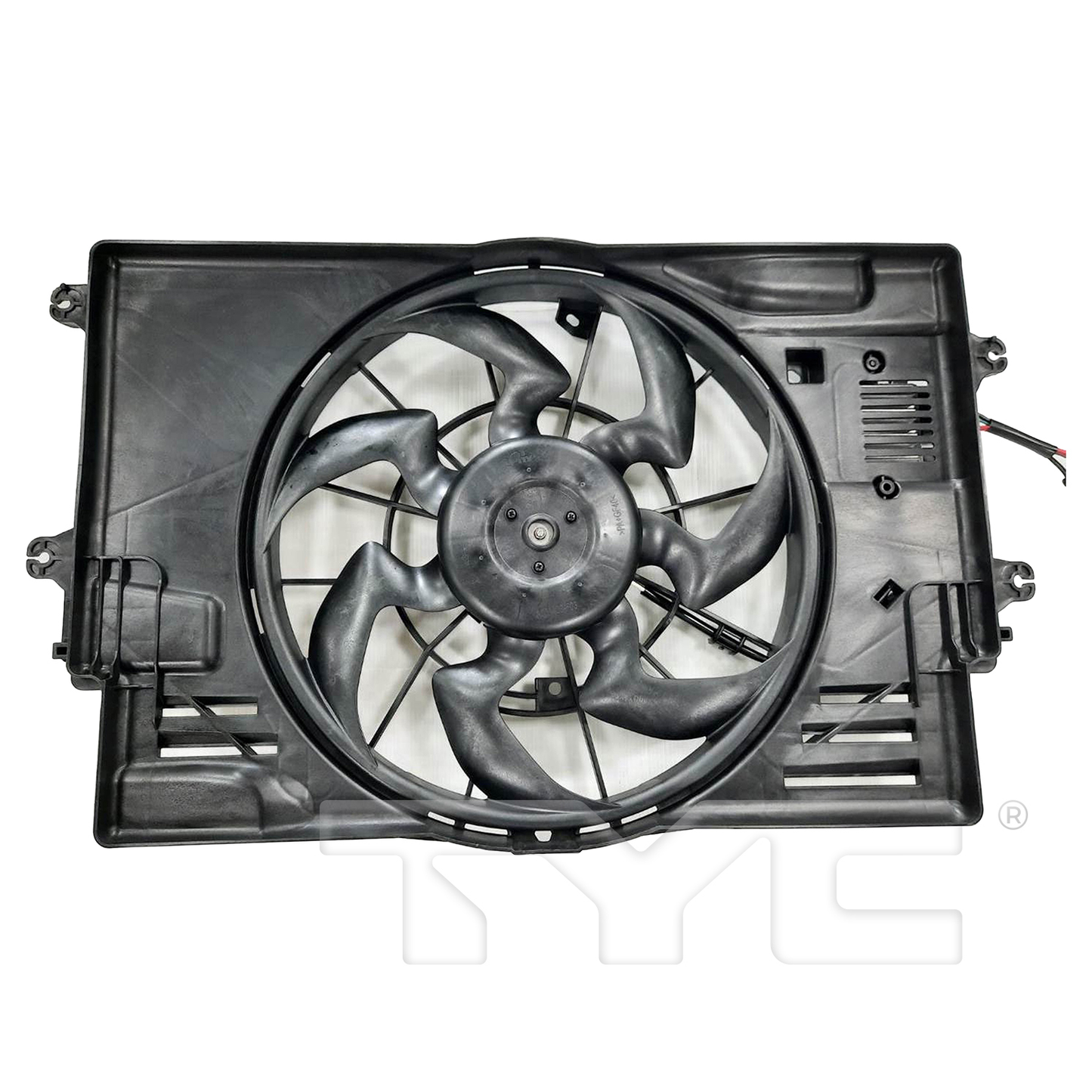 TYC Cooling Fan Assembly for Hyundai Veloster 2019-2021 OEM # 25380 J3280