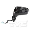 Honda Driver Side Mirror with OEM #  76251-TR4-A01ZH TYC #  4711142