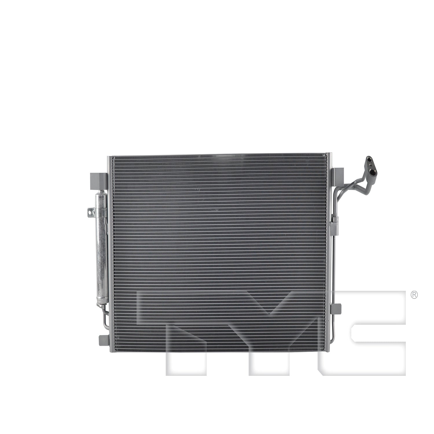 Nissan A/C Condenser with OEM # 92100-3TA3B TYC #  4128