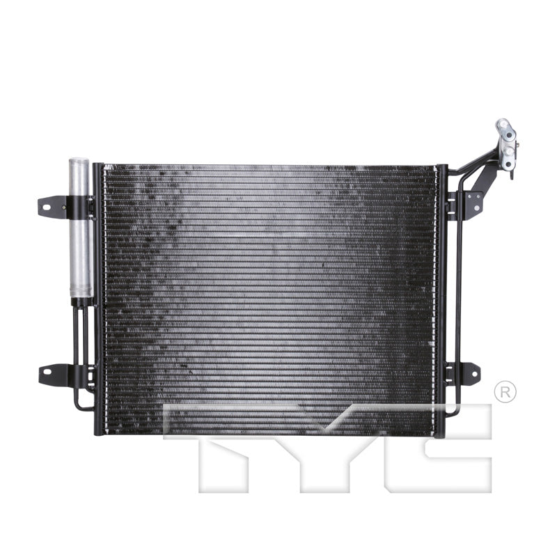 Volkswagen A/C Condenser with OEM # 5N0 820 411 E TYC #  3775