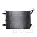 Volkswagen A/C Condenser with OEM # 5N0 820 411 E TYC #  3775