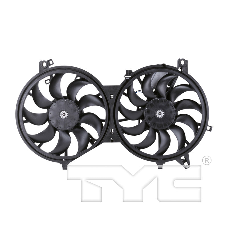 TYC Cooling Fan Assembly for Nissan 370Z 2009-2020 OEM # 21481-JK000