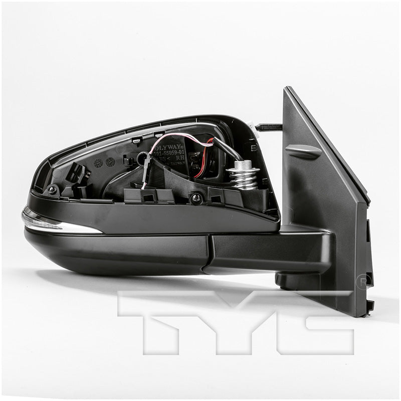 Toyota Passenger Side Mirror with OEM #  87910-42B80 TYC #  5280451