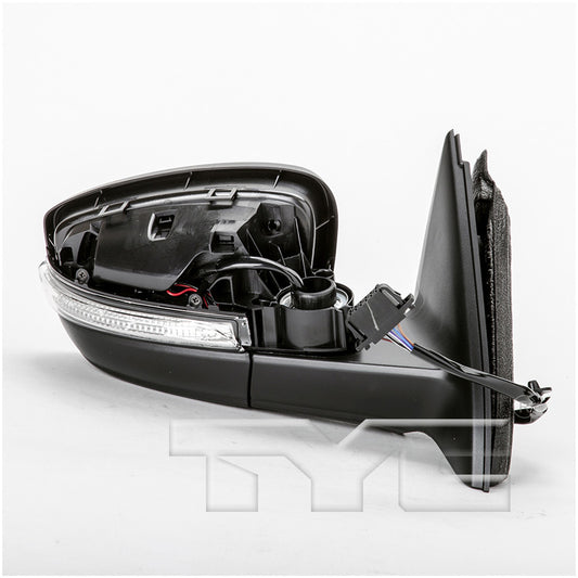 TYC Mirror for Volkswagen Jetta 2011-2018 PASSENGER Side OEM # 5C6 857 522 J