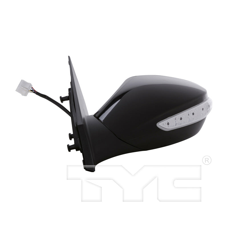 Hyundai Driver Side Mirror with OEM #  87610-3Q110 TYC #  7720342