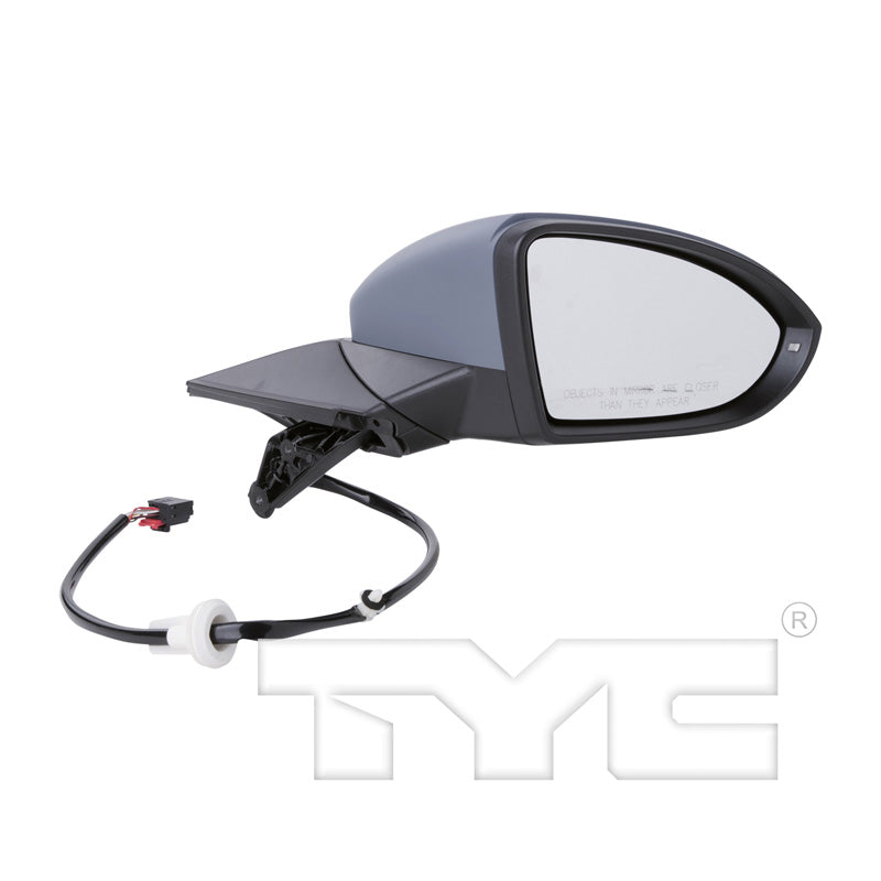 Volkswagen Passenger Side Mirror with OEM #  5G0 857 522 C TYC #  8610651