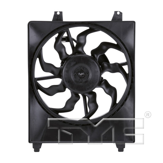 TYC Cooling Fan Assembly for Hyundai Santa Fe 2007-2009 w Tow OEM # 97730-2B100
