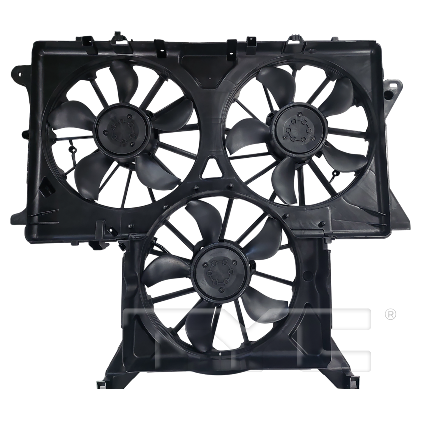 TYC Cooling Fan Assembly for Chevrolet Silverado 1500 2020-2026 OEM # 84174291