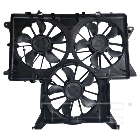 TYC Cooling Fan Assembly for Chevrolet Silverado 1500 2020-2026 OEM # 84174291