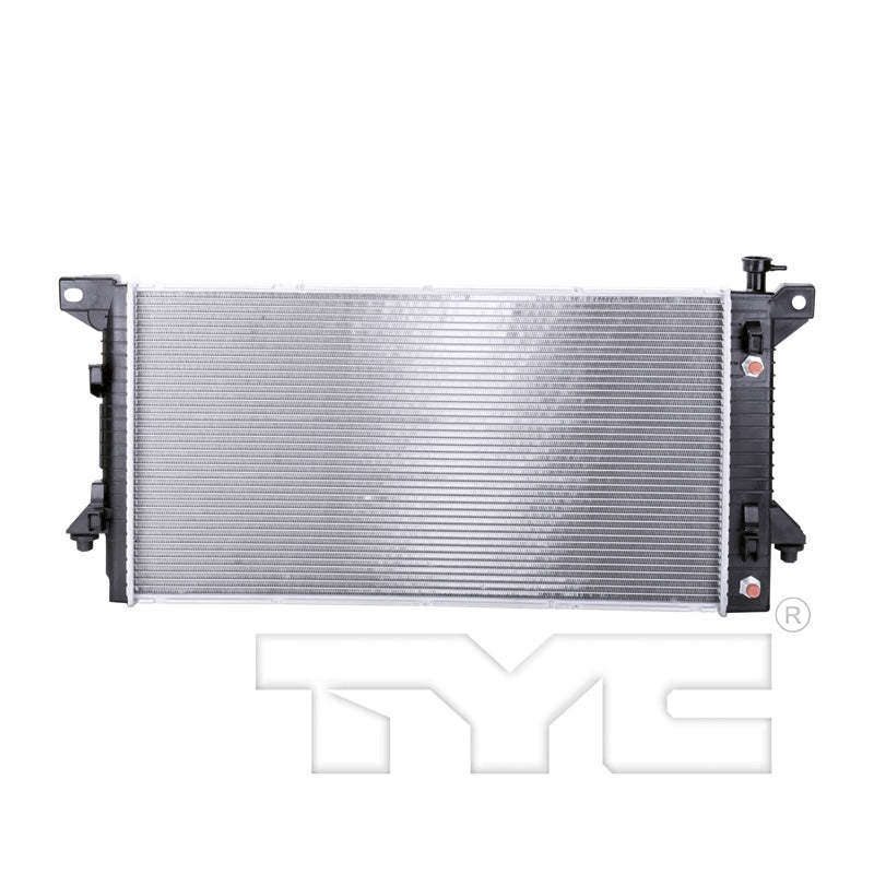 Ford Lincoln Radiator with OEM #  9L3Z 8005 A TYC #  13098