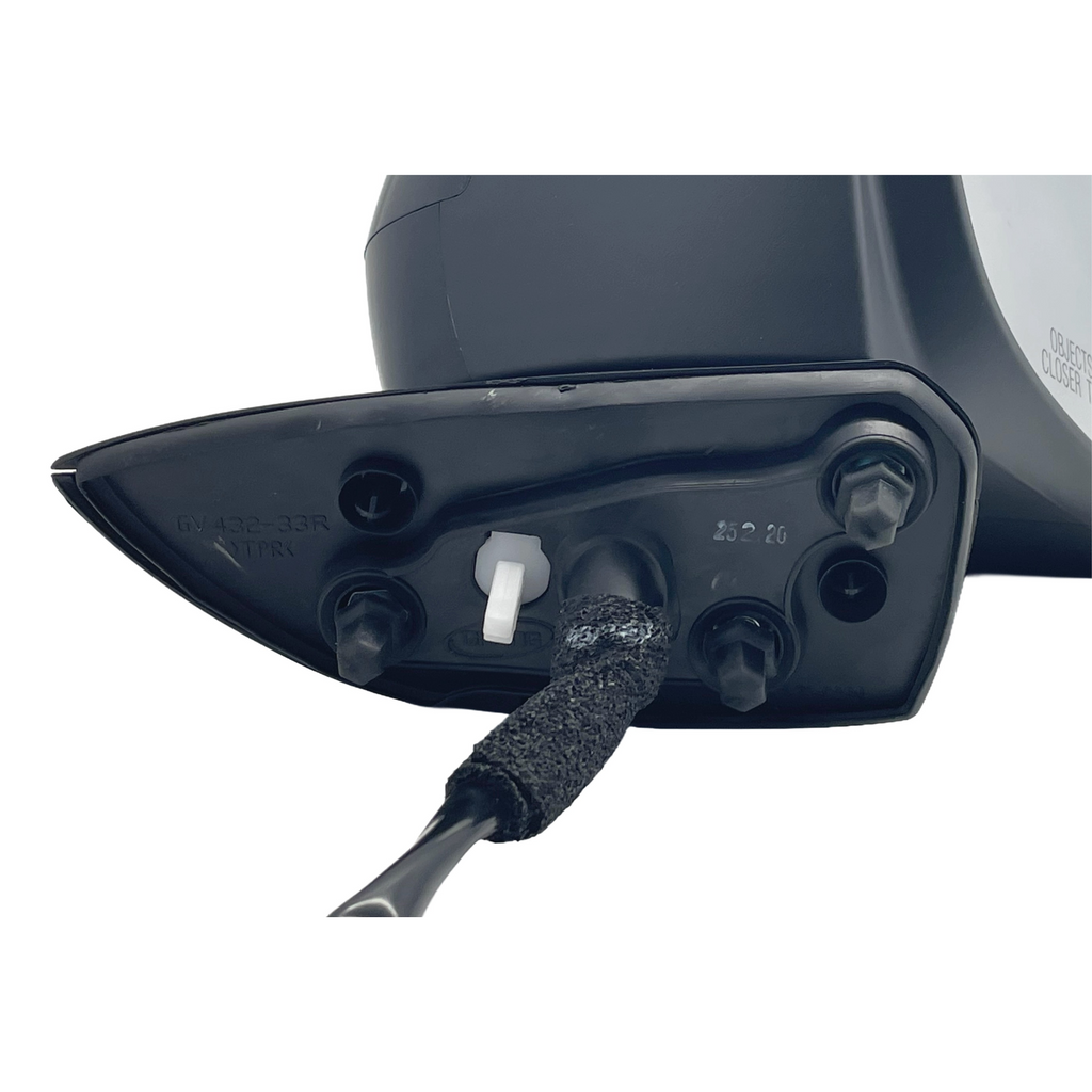 Honda Passenger Side Mirror with OEM #  76201-T20-A01ZD TYC #  4720931