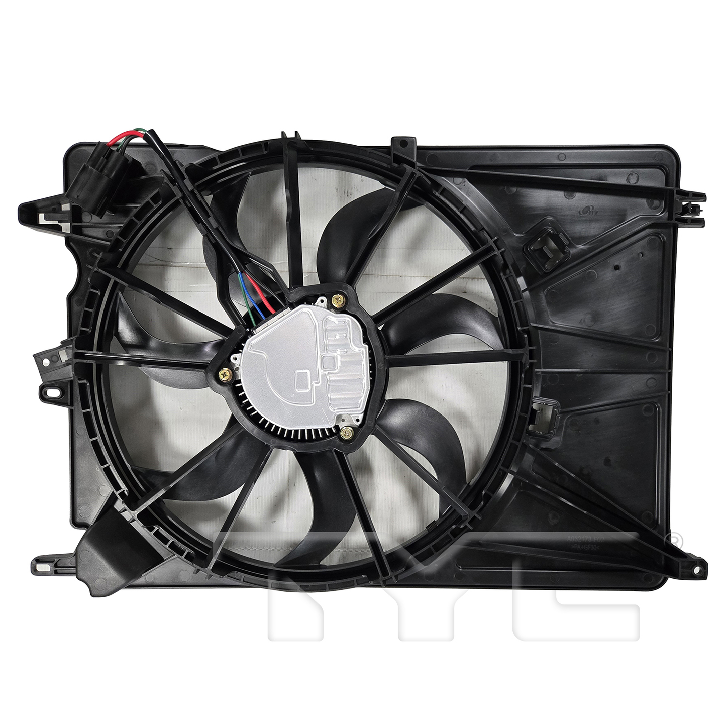 TYC Cooling Fan Assembly for Fiat 500X 2023 OEM # 68430443AA