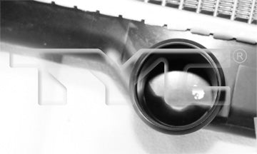 Subaru Radiator with OEM #  45119SC000 TYC #  13092