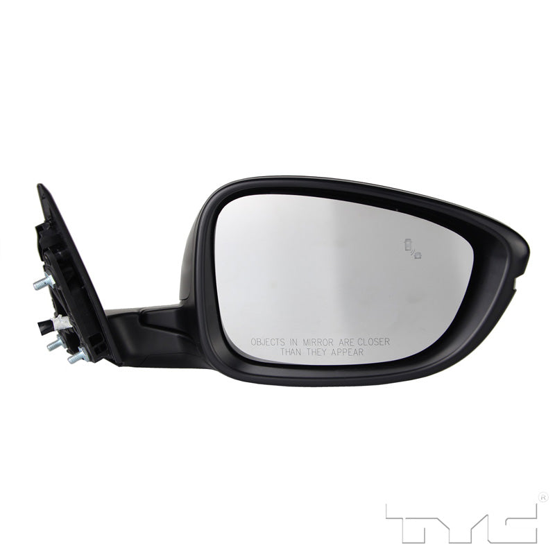Honda Passenger Side Mirror with OEM #  76201-TVA-A31ZJ TYC #  4701171