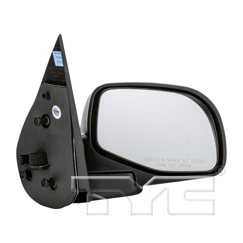 Ford Mercury Passenger Side Mirror with OEM #  1L2Z 17682 AAA TYC #  3020531