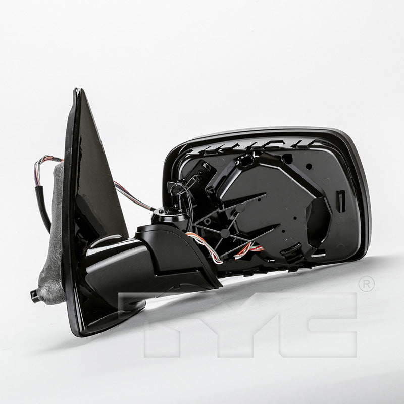 BMW Driver Side Mirror with OEM #  51 16 7 039 913 TYC #  8530052