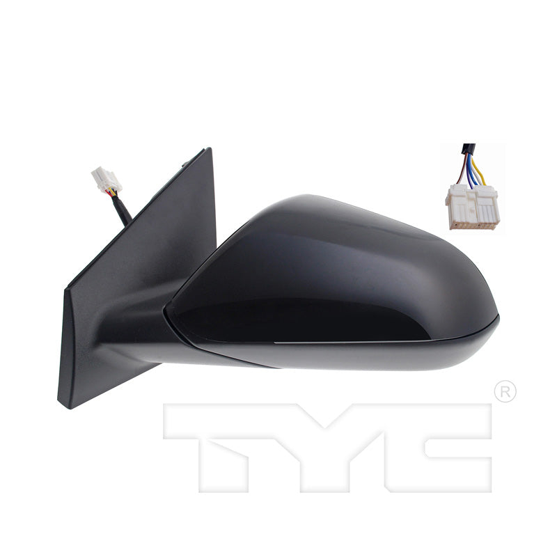 Hyundai Driver Side Mirror with OEM #  87610-C2620 TYC #  7720832
